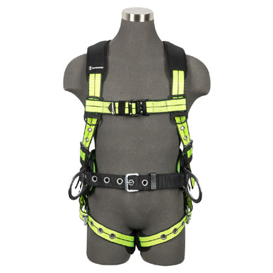 Opens dialog Safewaze FS-FLEX270-S - PRO+ Construction Harness: 3D, QC Chest, TB Legs, TB Torso(S)