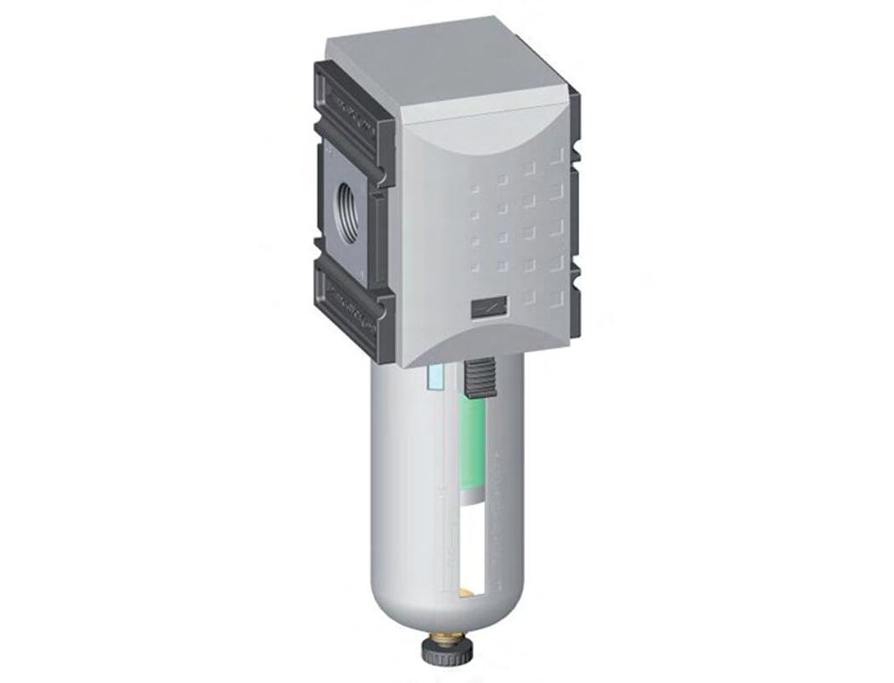 Activated Carbon Filter G1'' 2500 l/min Without Drainage Polycarbonate Futura 4