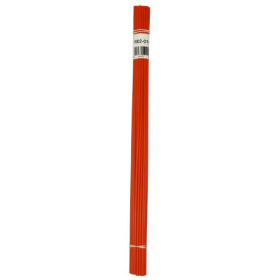 Polyvance Polypropylene Rod, 1/8" Diameter, 30 Ft., Orange (R02-01-03-OR)