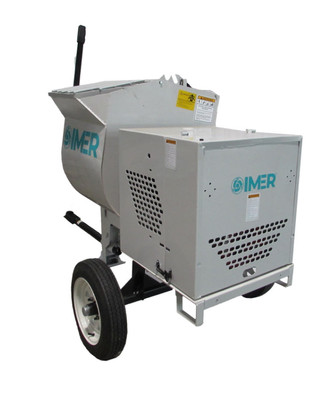 IMER HSM 6E Mortar & Stucco Mixer 6 Cubic Foot Leeson 1.5 HP Electric Motor (1130062)