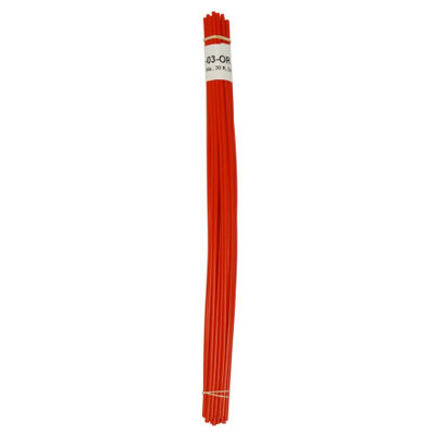 Polyvance Polyethylene Rod (Ldpe), 1/8" Diameter, 30 Ft., Orange (R04-01-03-OR)