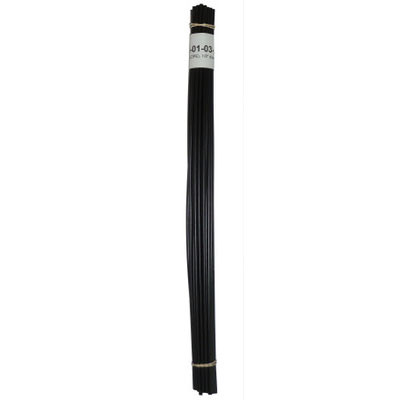 Polyvance Polyethylene Rod (Ldpe), 1/8" Diameter, 30 Ft., Black (R04-01-03-BK)