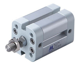 40-80mm Compact Cylinder with Double Rod Male Thread MCJI