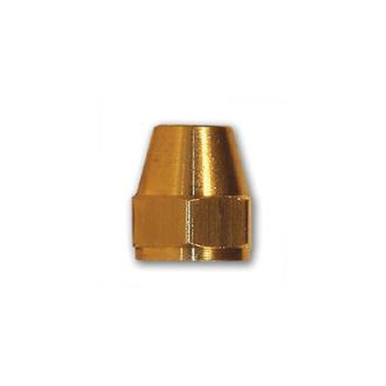 Opens dialog Midland Industries LF41SR-108 - Short Reducing Nut, 5/8 x 1/2" Female Flared, Brass