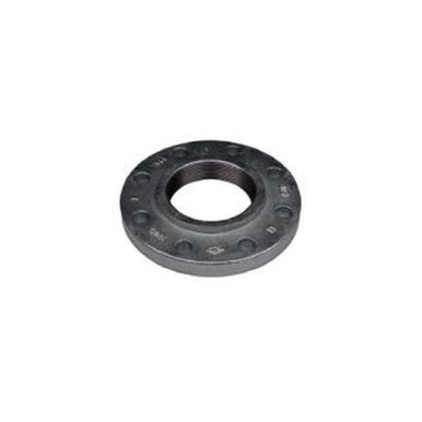 Opens dialog Midland Industries 108071 - Companion Flange, 6 " Threaded x 6 " Threaded, Iron, Black, 8 -Bolt