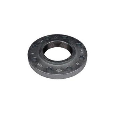 Opens dialog Midland Industries 108090 - Reducing Companion Flange, 4" Threaded x 3 " Threaded, Iron, Black, 8