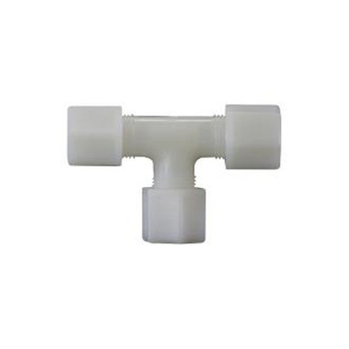 Opens dialog Midland Industries 17103N - Union Tee, 1/4" Compression x 1/4" Compression x 1/4" Compression,
