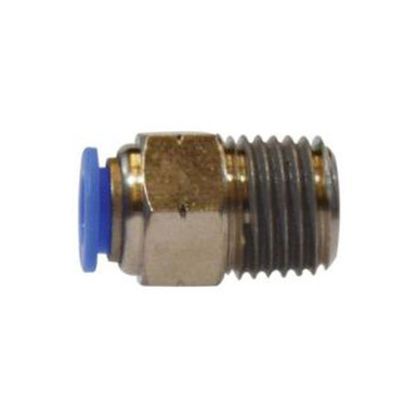 Opens dialog Midland Industries 20057C - Swivel Branch Tee, 3/8" Push" Tube x 1/8" MIP x 3/8" Push" Tube,