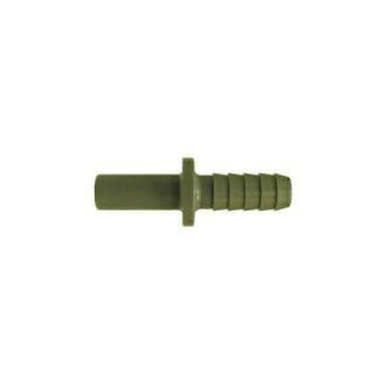 Opens dialog Midland Industries 20865P - Adapter, 1/2" Push-On Hose Stem x 1/2" Hose Barbed, Polypropylene