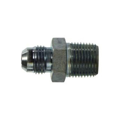 Opens dialog Midland Industries 24042020 - Straight Connector, 1-1/4" JIC x 1-1/4" MPT, Steel