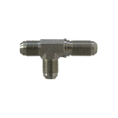 Opens dialog Midland Industries 270410 - Bulkhead Run Tee, 7/8" 37° JIC Flared x 7/8" 37° JIC Flared x 7/8" Steel