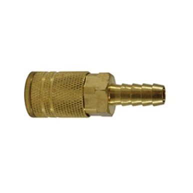 Opens dialog Midland Industries 28564 - Industrial Interchange Coupler, 3/8" Hose Barbed, Brass