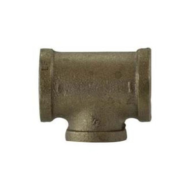 Opens dialog Midland Industries 44310LF - Reducing Tee, 1-1/4" FPT x 1" FPT x 1-1/4" FPT, Bronze