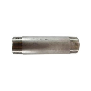 Opens dialog Midland Industries 48128 - Welded Pipe Nipple, 1-1/4" MPT x 1-1/4" MPT, 5-1/2" L, Stainless Steel