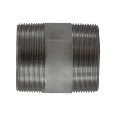 Opens dialog Midland Industries 48200 - Welded Pipe Nipple, 3" MPT x 3" MPT, 2-5/8" L, Stainless Steel, SCH 40