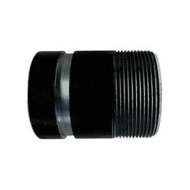 Opens dialog Midland Industries 59162TV - Seamless Pipe Nipple, 2" Threaded x 2" Grooved, 3" L, Steel, Black, SCH