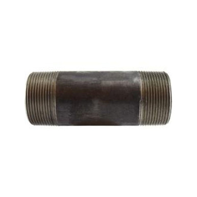 Opens dialog Midland Industries 59187SMLS - Seamless Pipe Nipple, 2-1/2" MPT x 2-1/2" MPT, 6" L, Steel, Black,