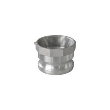Opens dialog Midland Industries CGA-200-A1 - Cam & Groove Adapter, 2" Type A x 2" NPT(F), Aluminum