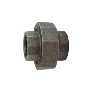 Opens dialog Midland Industries 69605 - Union, 1" FPT x 1" FPT, Iron, Black, XH Schedule, 300 lb