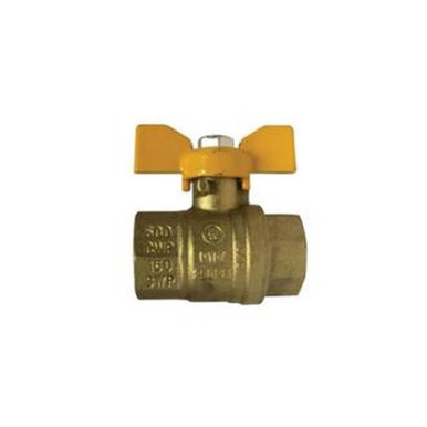 Opens dialog Midland Industries 940171T - Ball Valve, 1/4" Nominal, FPT x FPT, 600 psi WOG Pressure, -22 to 302°