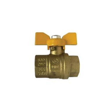 Opens dialog Midland Industries 940172T - Ball Valve, 3/8" Nominal, FPT x FPT, 600 psi WOG Pressure, -22 to 302°