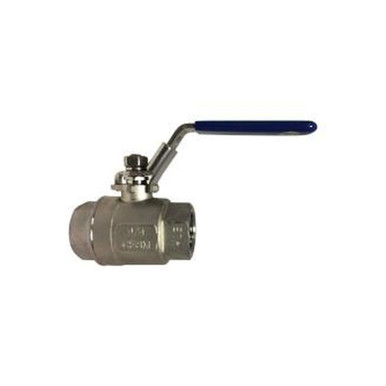 Opens dialog Midland Industries 949164 - 2-Piece Ball Valve, 3/4" Nominal, FIP, 1000 psi WOG Pressure, -60 to