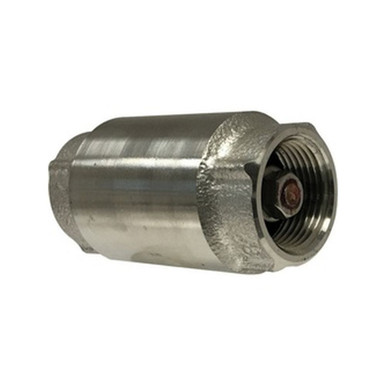 Opens dialog Midland Industries 949431 - Inline Check Valve, 3/4" Nominal, FPT x FPT, 304 Stainless Steel Body,