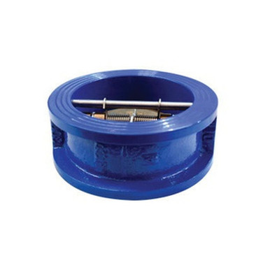 Opens dialog Midland Industries 963008 - Double Door Wafer Check Valve, 8" Nominal, Ductile Iron Body, Import
