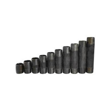 Opens dialog Midland Industries 973574 - 10-Piece Single Run Pipe Nipple Assortment, 1-1/2" MPT x 1-1/2" MPT,