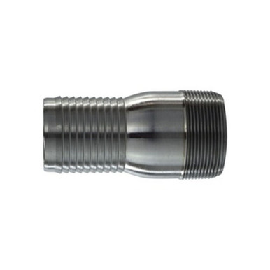 Opens dialog Midland Industries 973851 - Combination Nipple, 3/4" Hose Barbed x 3/4" MIP, 3-1/8" L, Steel