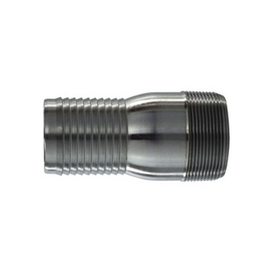 Opens dialog Midland Industries 973852 - Combination Nipple, 1" Hose Barbed x 1" MIP, 3-3/8" L, Steel