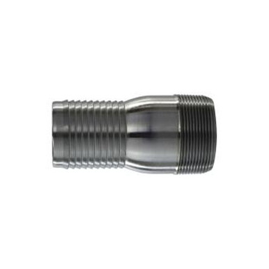 Opens dialog Midland Industries 973855 - Combination King Nipple, 2" Hose Barbed x 2" MIP, Steel