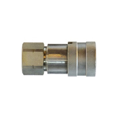 Opens dialog Midland Industries FF1F -FF Series Flush Face Coupler, 1" NPT(F) x 1" NPT(F), Steel