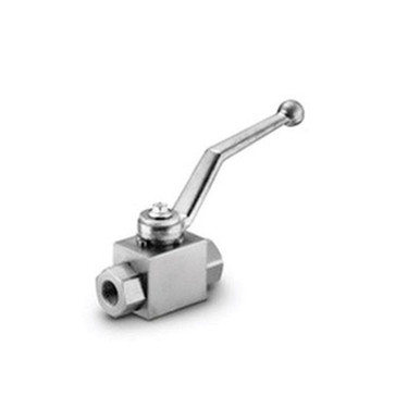 Opens dialog Midland Industries GE214NPT - High Pressure Ball Valve, 1/4" Nominal, FPT, 2-Way -Port/Way, 7250 psi