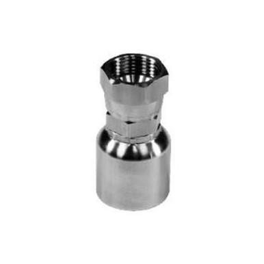 Opens dialog Midland Industries SS43-06-06FJ -43 Series Straight Swivel Adapter, 3/8" Hose x 9/16" Female JIC,
