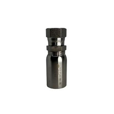 Opens dialog Midland Industries SSHY-06-04FJ -HY Series Straight Swivel Adapter, 3/8" Hose x 7/16" Female JIC,