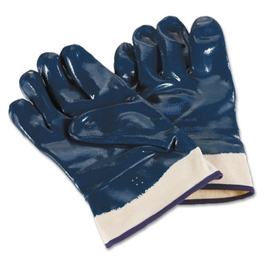 Opens dialog ActivArmr 27-805-10 Nitrile-Coated Gloves, Extra Rough Finish, Size 10, Blue (12pk)