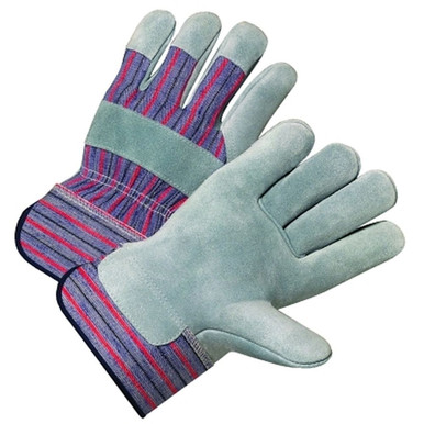 Opens dialog Anchor Brand 2100 Cowhide Leather Palm Gloves, Large, Pearl Gray Canvas Back (12pk)