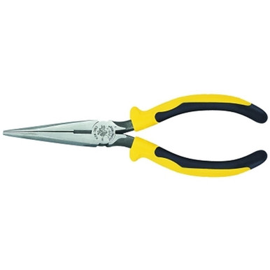 Opens dialog Klein Tools J203-7 Standard Long-Nose Pliers, 7-5/16" Length, Journeyman Handles