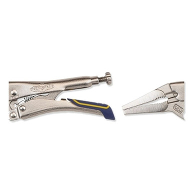 Opens dialog Irwin VISE-GRIP IRHT82583 Fast Release Long Nose Locking Pliers with Wire Cutter