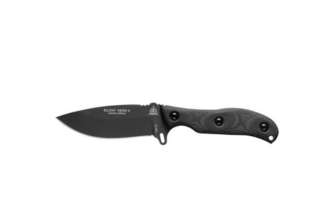 TOPS Knives Silent Hero 4 Survival Knife, Anton Du Plessis Design (HERO4-01)
