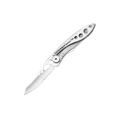 Leatherman 2.6" 420Hc Black Stainless Steel Combo Blade, Ss Handle (832617)