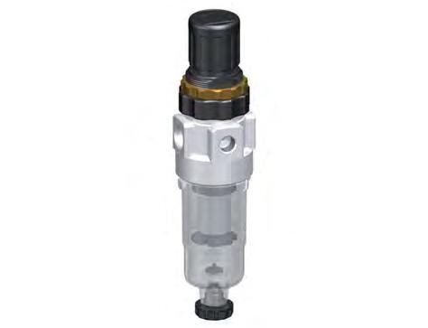 Filter-Regulator G1/8'' 350 l/min 0.5-6.0bar/7-87psi Auto Polycarbonate Standard 0