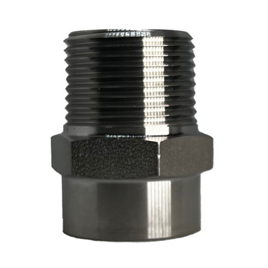 Opens dialog Midland Industries SSWO-32MP - Weld Adapter, 2" NPT(M) x 2" Weld-On, Stainless Steel