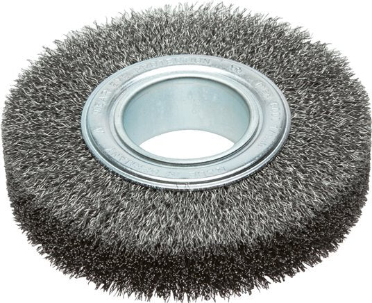 Round Brush 200 mm Steel Wire 50 mm Location Hole