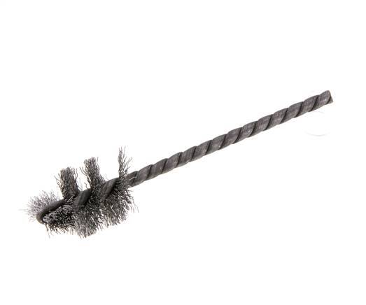 Cylinder Brush 19 mm 3.8mm Shaft Steel Wire